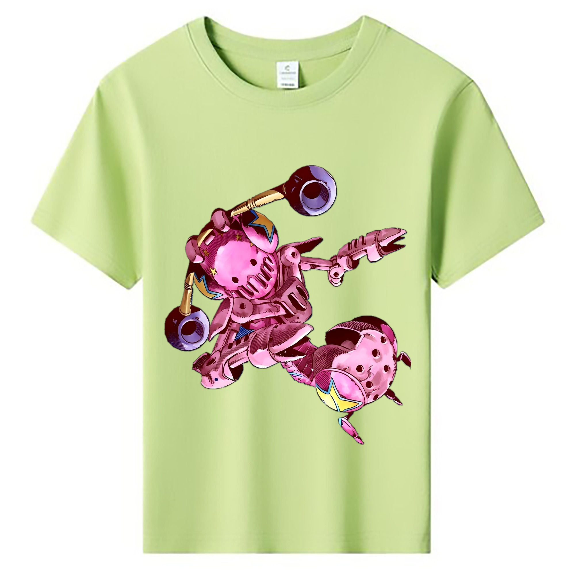（画像用） ジョジョの奇妙な冒険 ジョナサン?ジョースター JoJo's Bizarre Adventure Jonathan Joestar 綿100％キッズTシャツ（フロントプリント）
